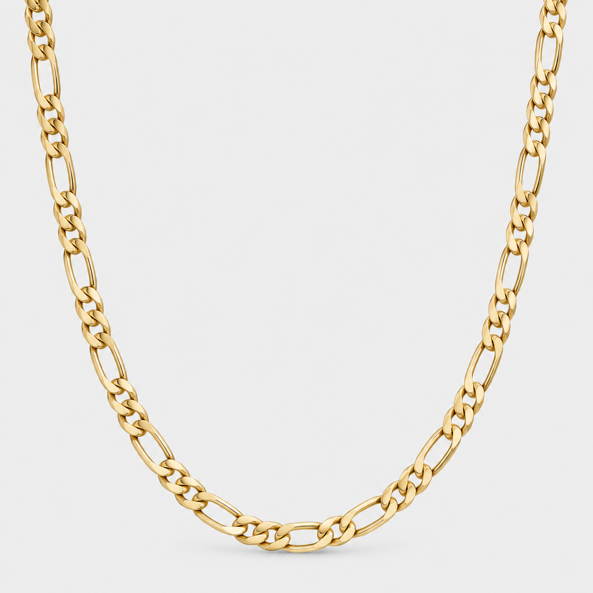 14K Figaro Chain - 4MM