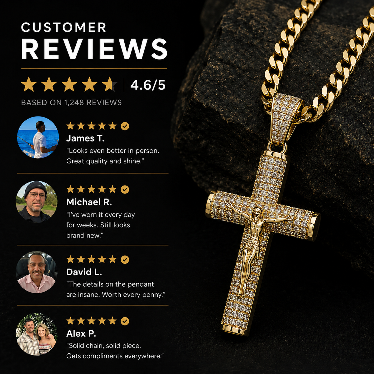 Saint 14k Gold-Plated