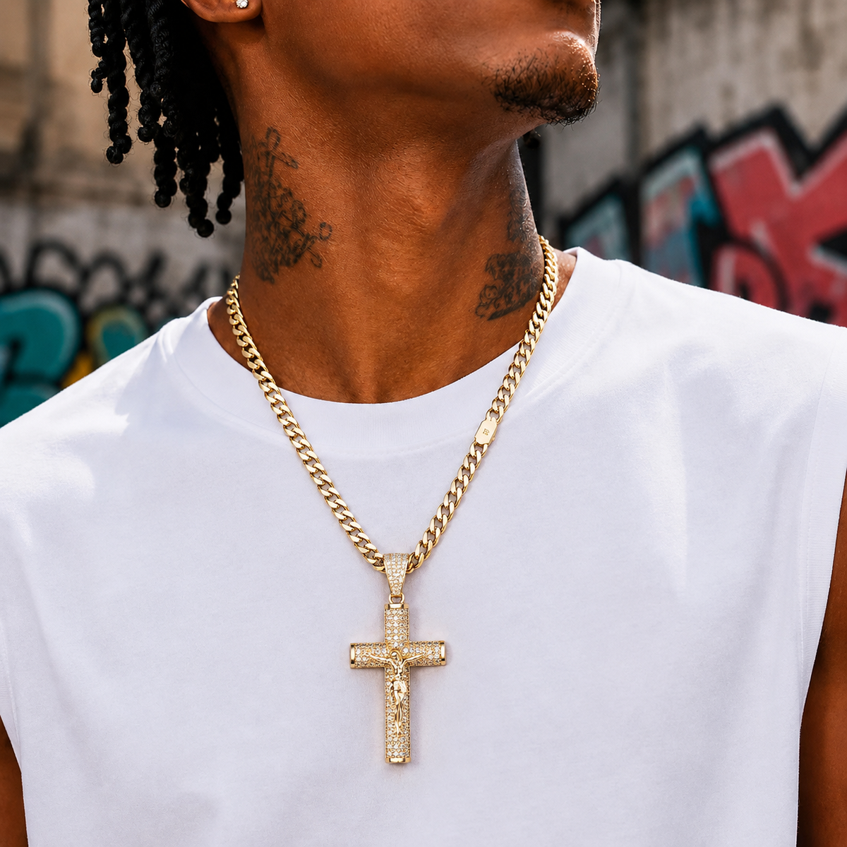 Saint 14k Gold-Plated