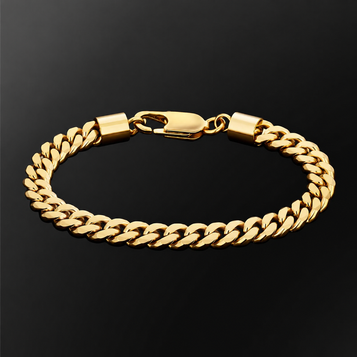 Saint 14K Cuban Bracelet